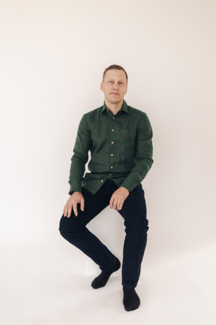 Metsaroheline meeste linane triiksärk